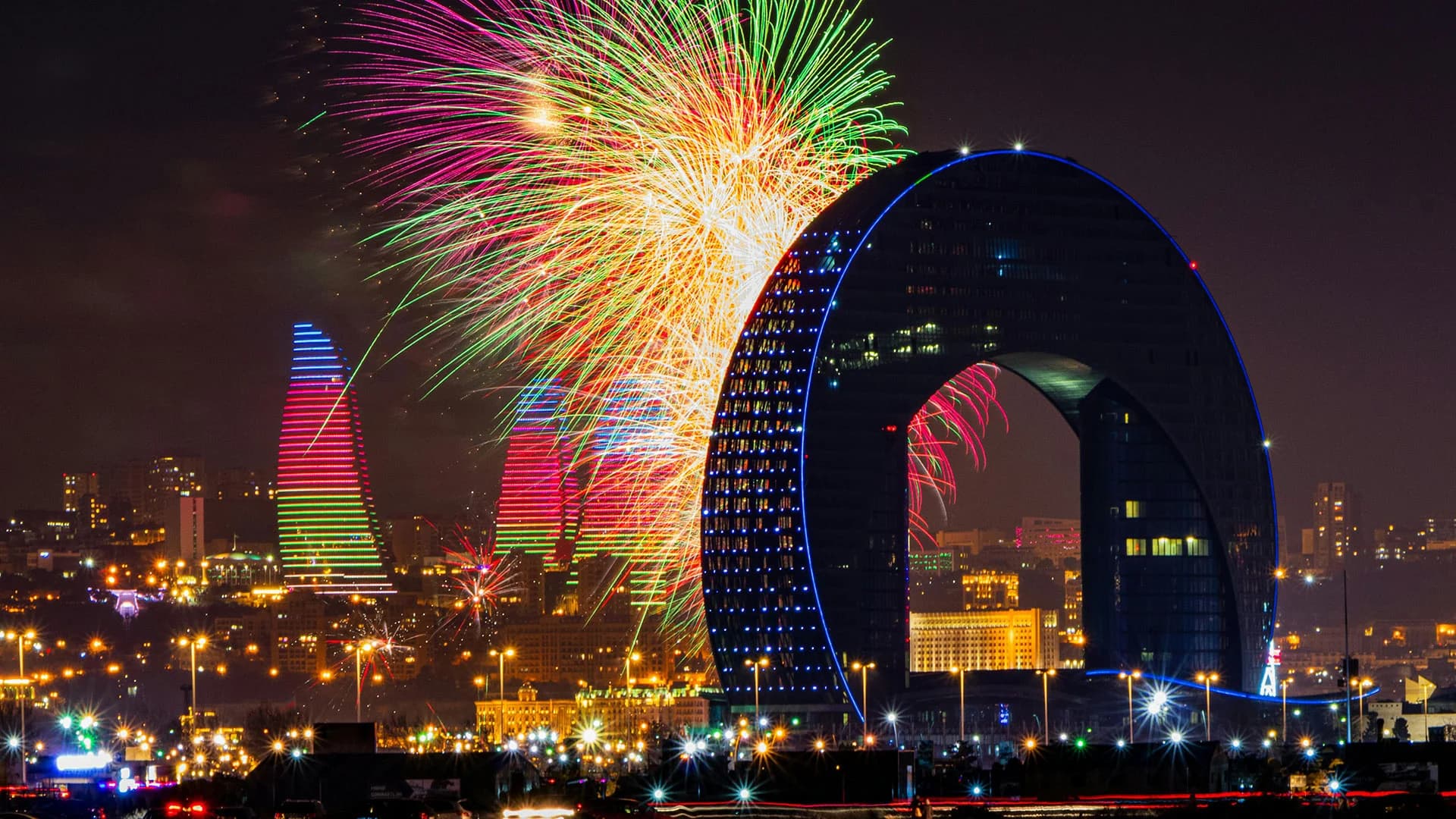 Scenic view of azerbaijan